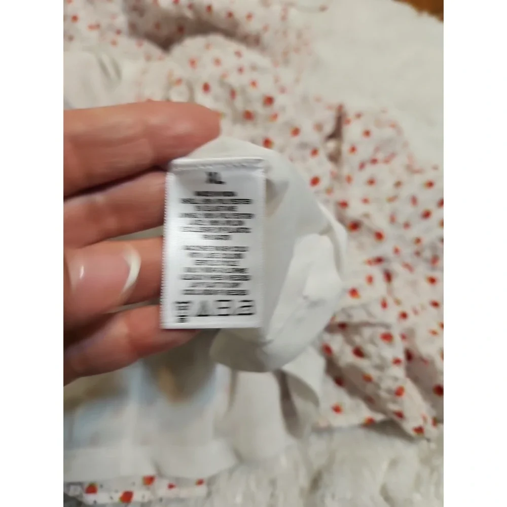 Aeropostale Women Y2k Strawberry Summer Dress, XL‎